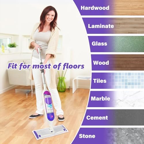 Mop Pad Refills for Swiffer PowerMop: 20 Pcs Disposable Pads