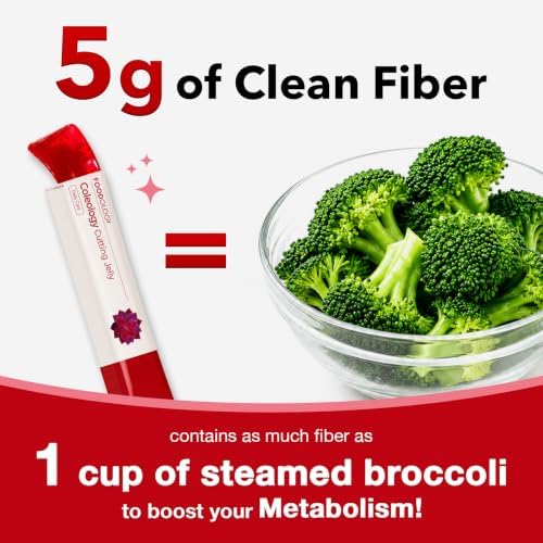 FOODOLOGY Coleology Cutting Jelly, Slimming Jelly Pomegranate, 10 Sticks