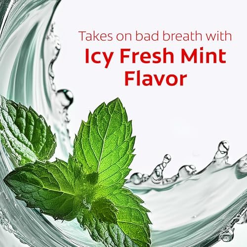 Colgate Optic White Teeth Whitening Mouthwash, ICY Fresh Mint, 3 Pk, 32 oz
