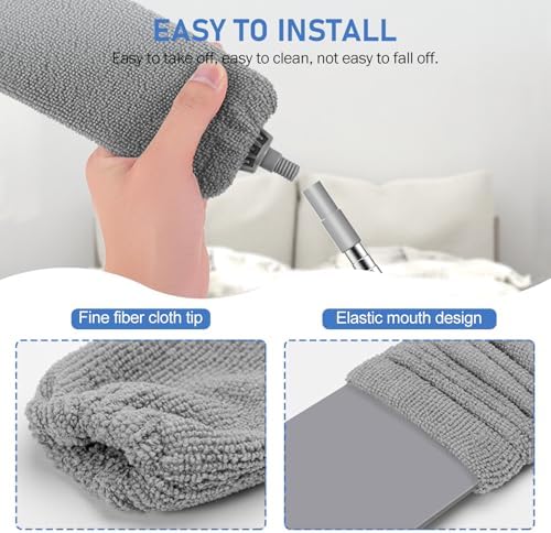 SetSail Dusters for Cleaning Retractable Gap Duster with Extension Pole