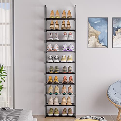 OYREL Shoe Rack - Sturdy Metal Shoes Storage Organizer for Closet, Entryway