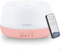 SEEDSEEL 300ML Essential Oil Diffuser with 7-Color LED Lights and Remote Control, Modern Minimalist Design, High-Efficiency Ultrasonic Mist Aromatherapy Diffuser for Home