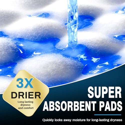 AAY Disposable Bed Pads 36" x 36" 50 Count for Adults, Kids, Puppy Training