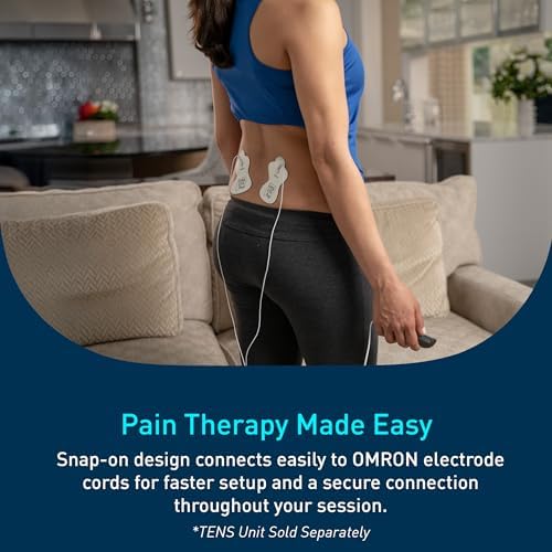 Omron Long Life Pads for TENS Unit Muscle Stimulator - Standard