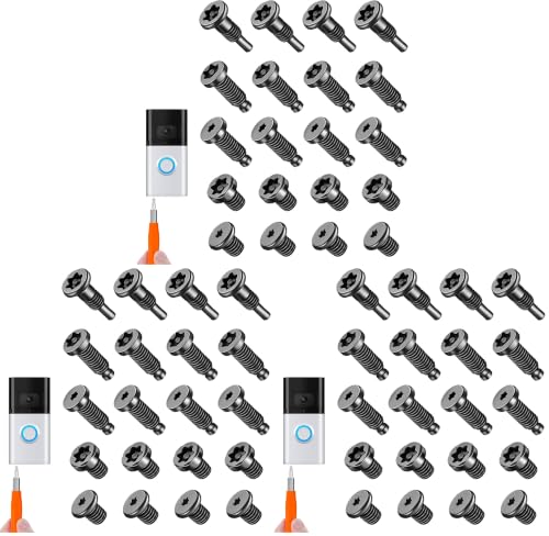 20-Pc Camera Screws, Video Doorbell Screws Replacement, CTYUKHS