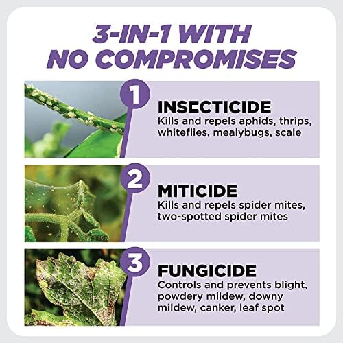 Earth's Ally 3-in-1 Plant Spray for Pests & Disease, 32 Oz