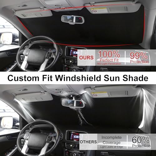 Windshield Sun Shade for 2015-2026 Ford F150 F-150 Accessories