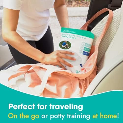 [90 Counts] Disposable Potty Liners Compatible with OXO Tot 2-in-1 Go Potty