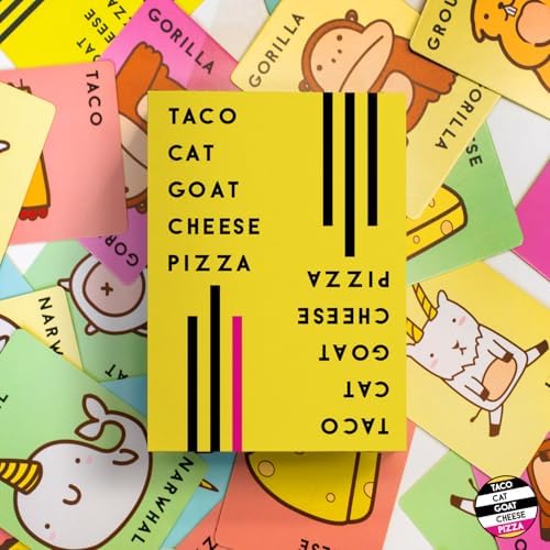 Taco Cat Goat Cheese Pizza Card Game by Taco Cat Games, Age 7+, 2-8 Players