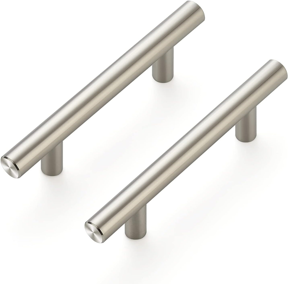 Ravinte Cabinet Handles, Brushed Nickel,5" Length,3" Hole Center,30 Pack