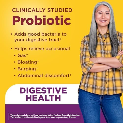 Nature Made Probiotic + Prebiotic Fiber Gummies, 50 Gummies