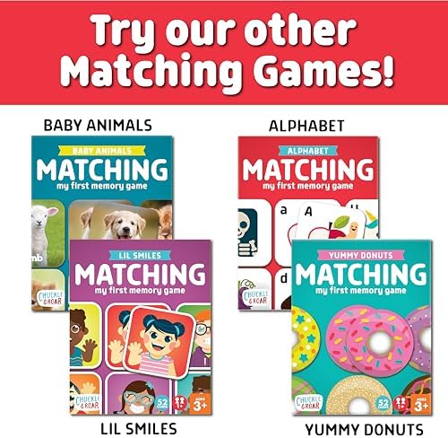 Chuckle & Roar Alphabet Matching Memory Game