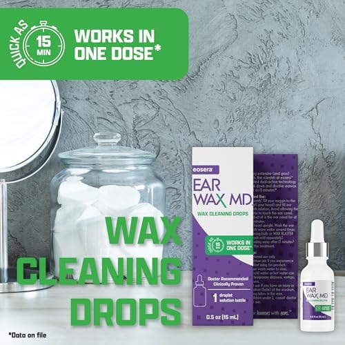 eosera Ear Wax MD Ear Wax Dissolving Drops - 15 mL