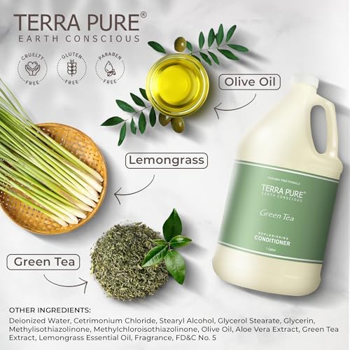 Terra Pure Hotel Conditioner, Gallon Refill, Hospitality Toiletries, 1 Gal