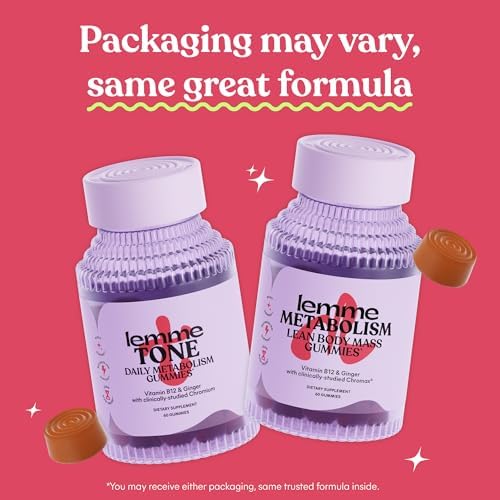 Lemme Tone Metabolism & Body Toning Gummies, 30-Day Supply