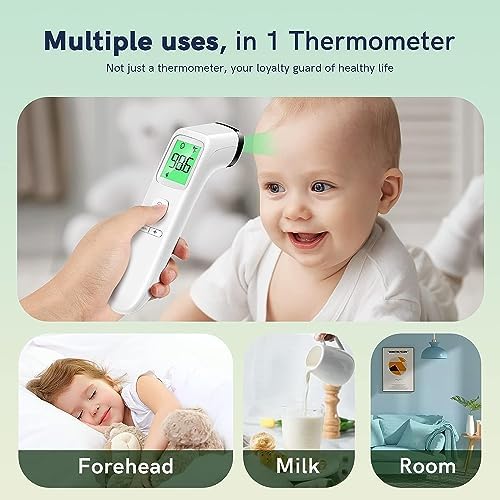 Viproud Touchless Thermometer for Kids and Adults, Accurate 1-Second Result