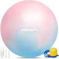 APEXUP Yoga Ball, 660 lbs Anti-Burst Exercise Ball with Pump, 5 Sizes