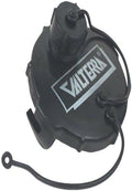 Valterra T1020-1 Waste Valve Cap - 3" with Capped 3/4" GHT, Black