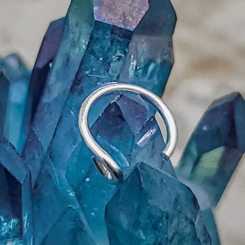 925 Sterling Silver or 14k Gold Filled Fake Clip on Nose Ring