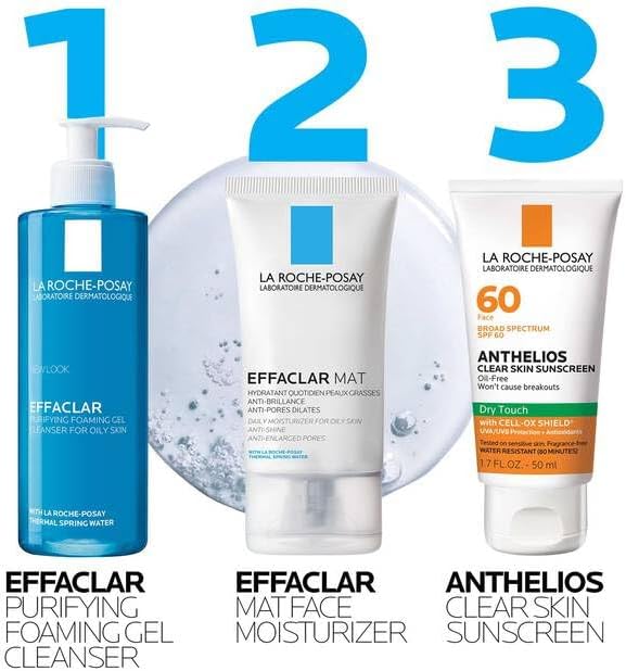 La Roche-Posay Effaclar Foaming Gel Cleanser for Oily Skin