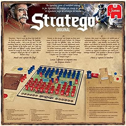 Jumbo, Stratego - Original, Strategy Board Game, 2 Players, Ages 8 Year Plus