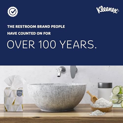 Kleenex Professional Facial Tissue, Bulk, 36 Boxes x 100 Tissues (21400)
