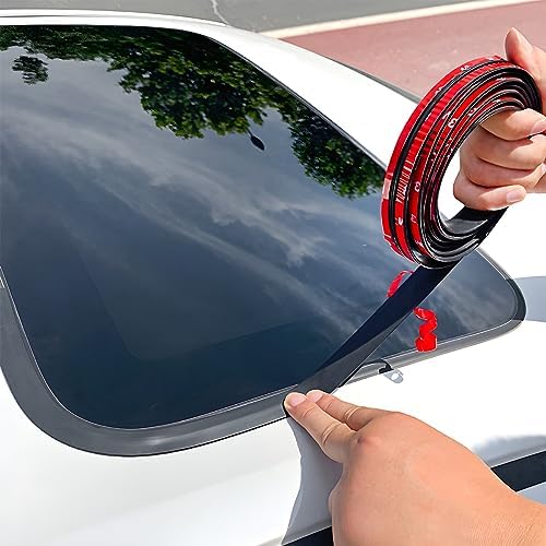 BESULEN 26 Ft Car Windshield Weather Stripping, 14mm+19mm As a Set