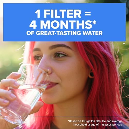 Brita Elite Chrome Faucet Water Filter System, 2 Filters