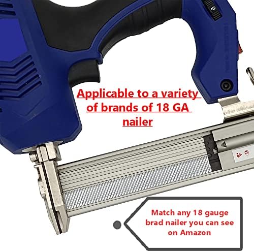 18 Gauge Brad Nails 4 Sizes (2",1-1/2",1-1/4",3/4"),1000-Pack