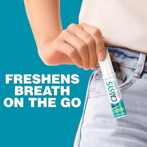 CloSYS Oral Breath Spray, Mint, Sugar Free, Fights Bad Breath .31oz, 3 Pack