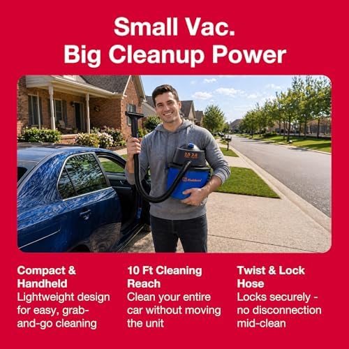 Koblenz WD-2L Wet Dry Vacuum Cleaner, Home Car Garage Workshop, 2.0 PHP