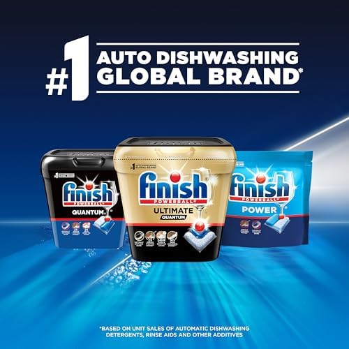 Finish Quantum Dishwasher Pods, Dishwasher Detergent Dish Soap, Fresh Scent, 14 Count