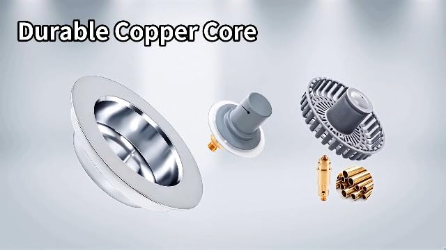 Solid Brass Body 3-in-1 Kitchen Sink Drain Strainer & Stopper, Heavy Duty Pop Up Plug Assembly with 2 Baskets, Anti-Clog Replacement for US Standard 3-1/2 Inch Drains, Rust-Proof Silver