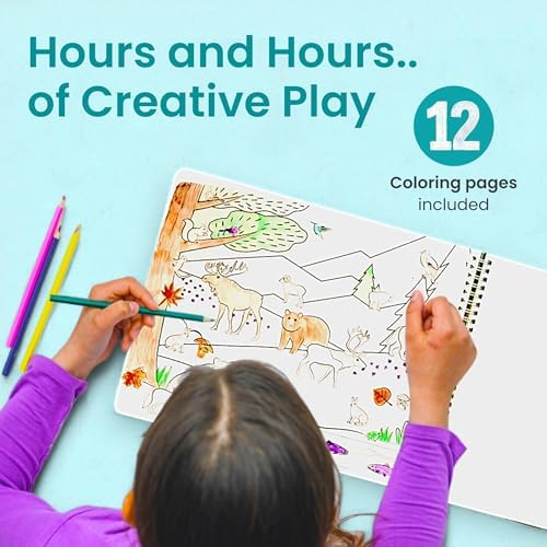 Cupkin Animal Habitats Coloring & Sticker Activity Book | 500+ Stickers