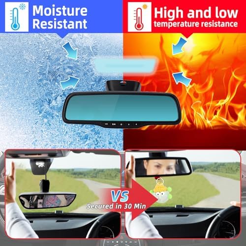 LOCBONDSO Strong Hold Rearview Mirror Adhesive Repair Kit