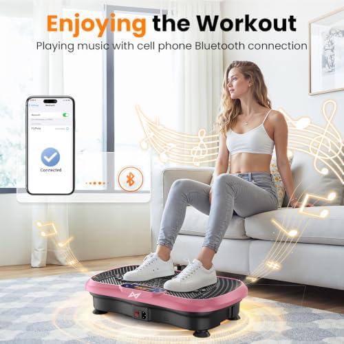 AXV Vibration Plate Exercise Machine Fitness Platform Body Vibrating Board