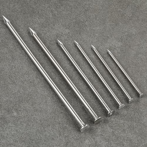Wensilon Stainless Steel 304 Nails Kit,nail for hanging pictures 430pcs