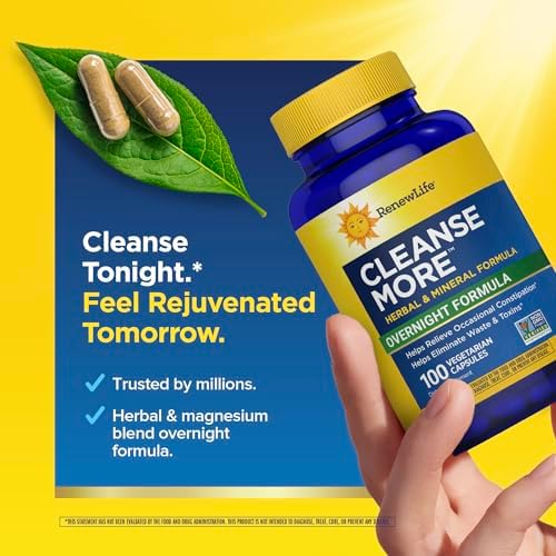 Renew Life Cleanse More 100 Vegetarian Capsules