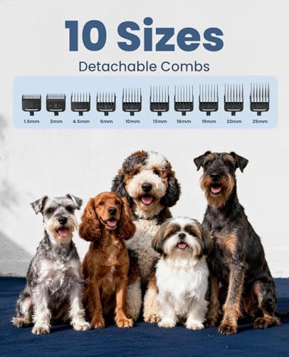 oneisall Dog Clippers for Grooming Thick Heavy Coats