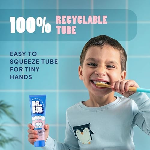 Dr. Bob Unflavored Toothpaste - Anticavity Fluoride Gel, 4 oz