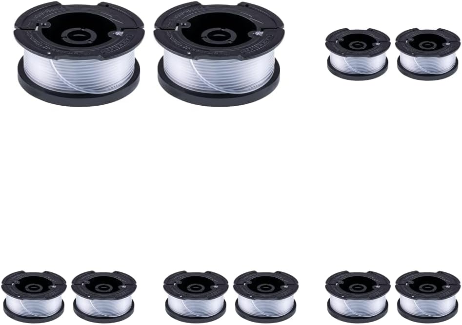 BLACK+DECKER Weed Eater String, Genuine OEM Authentic Trimmer Line, 3-Pack, 30-Feet of Replacement Spool, 0.065-Inch Diameter (AF1003ZP)
