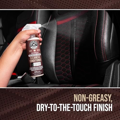 Chemical Guys, VentRight Leather Cleaner & Conditioner, Vented Seats, 16 oz
