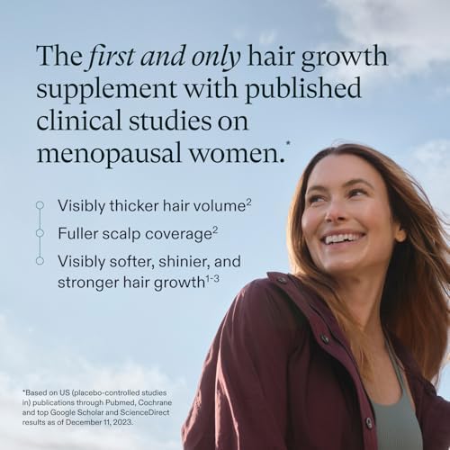 Nutrafol Women's Balance Hair Growth Supplements, Age 45+, 1-Month Bottle
