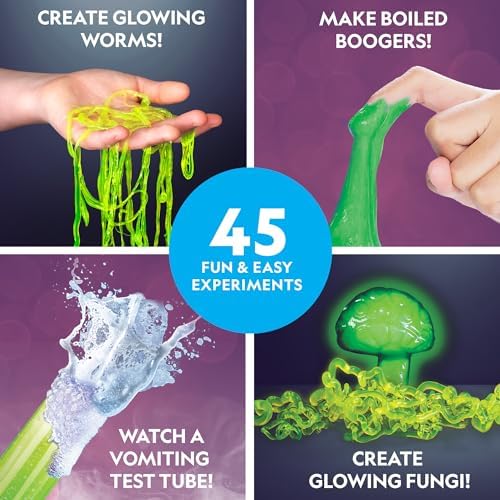 National Geographic Gross Science Kit with 45 Experiments for Kids 8-12