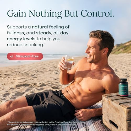 GLP-1 Supplement for Appetite Support with BHB Ketones, ACV, Berberine HCL