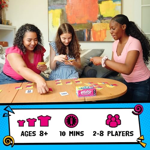 Piles – Card Games – for Kids 8 and Up – Family Game Night