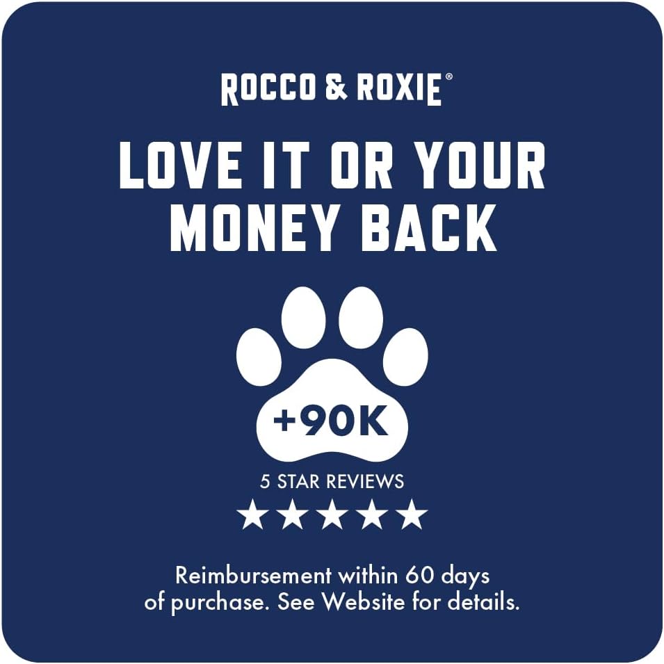 Rocco & Roxie Cat Calming Treats, Melatonin & Ashwagandha, Chews