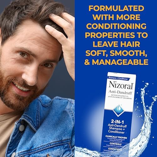 Nizoral 2-in-1 Anti Dandruff Shampoo and Conditioner, 14 Fl Oz