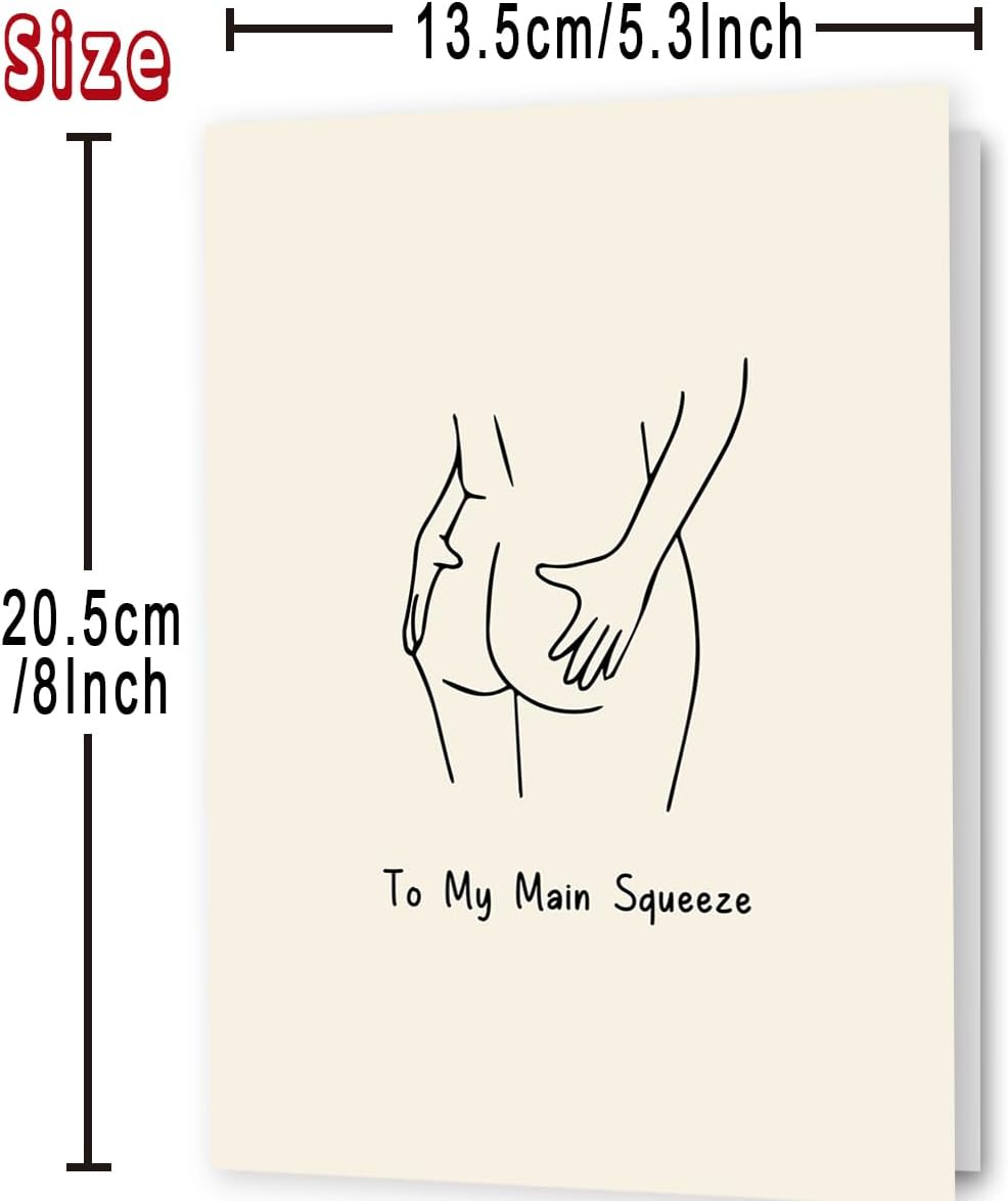 Anniversary Card for Husband Wife Boyfriend Girlfriend