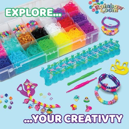 Rainbow Loom Loomi-Pals Mega Set - 5600 Bands, 60 Charms & RL2.0 Board